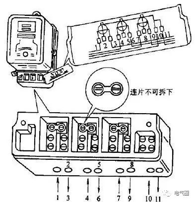 三相四线电表普通接法是怎样的 三相四线电表准确的接线方式