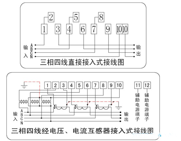 三相四线智能电表接线图讲解 三相四线智能电表接线难吗